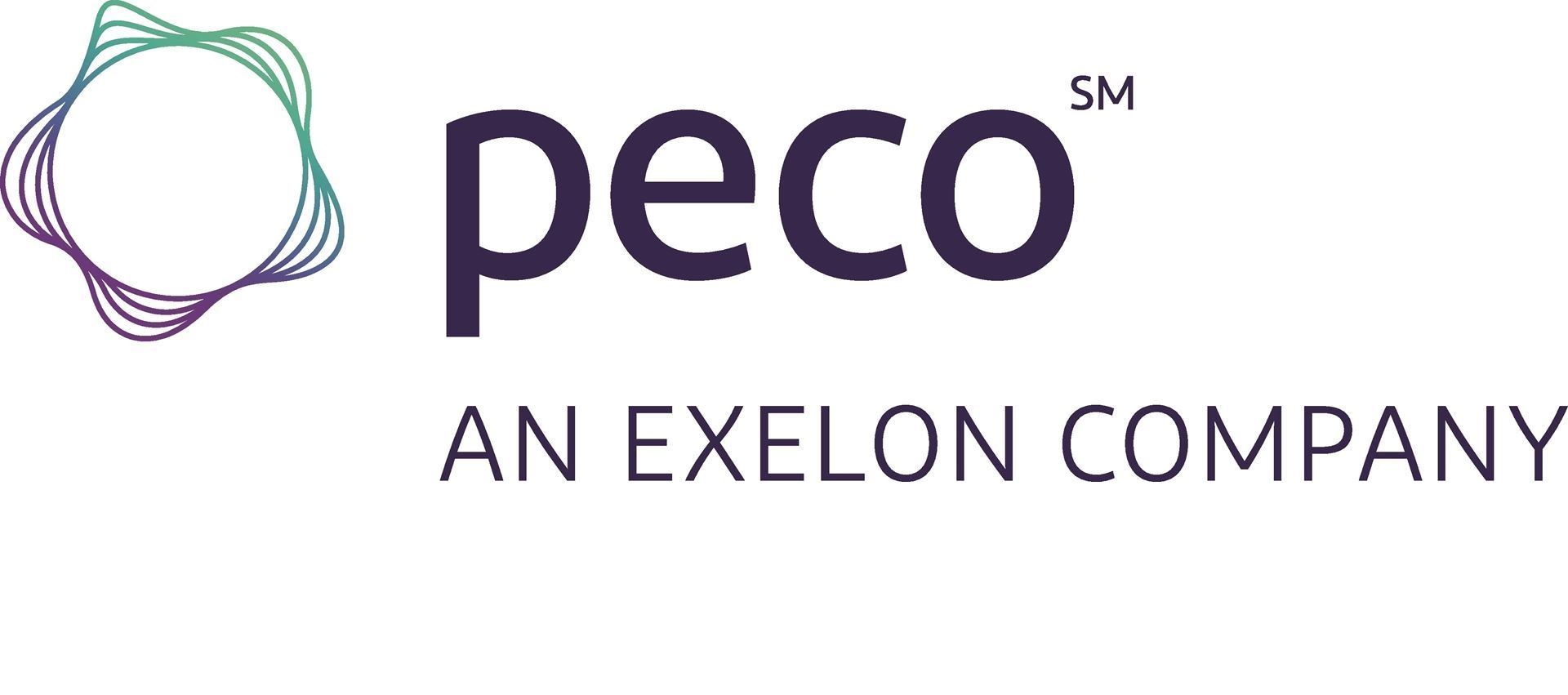 Logo: PECO, an Exelon Company